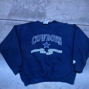 Cowboys Navy Blue Sweater